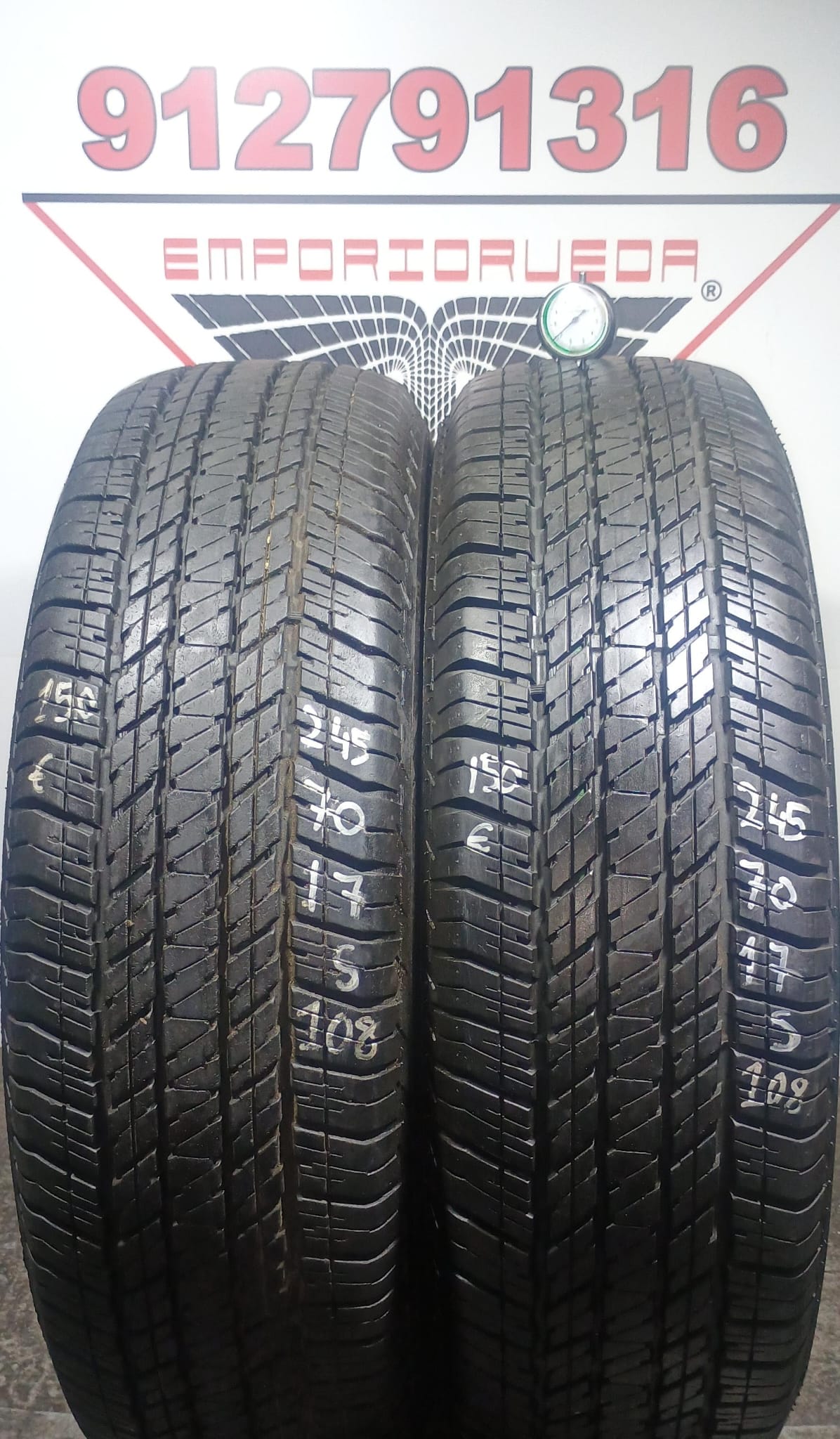 BRIDGESTONE DUELER H-T USADO M+S 245/70 R17 108 S